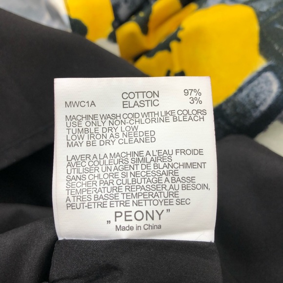 Anthropologie PEONY Briar Yellow Midi Skirt - Picture 8 of 8